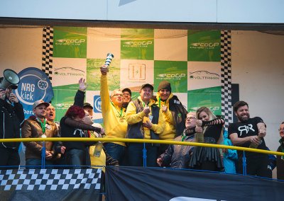 Eco Grand Prix electric car race winners